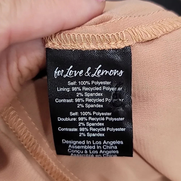 For Love & Lemons Renee Mini Dress - Picture 15 of 15